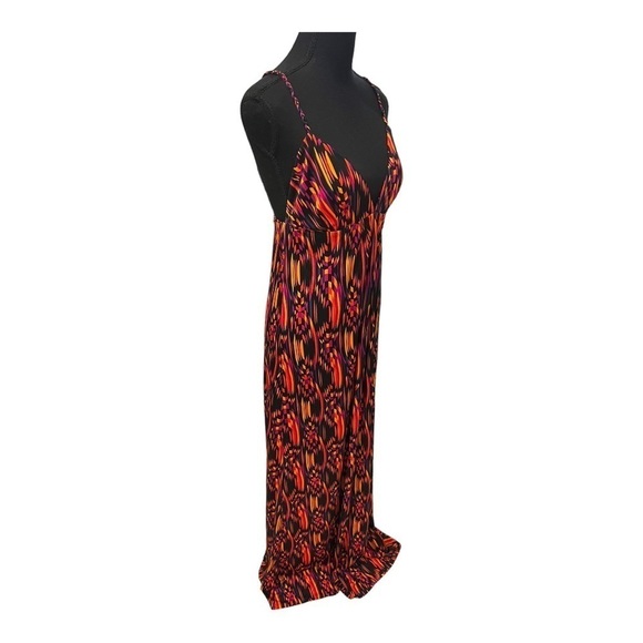 Julie Brown Olivia Silk Maxi Dress Large NWT - Picture 2 of 10